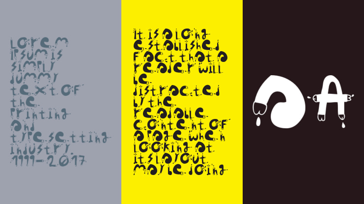 woodcutter POLLITA ALEGRE Font