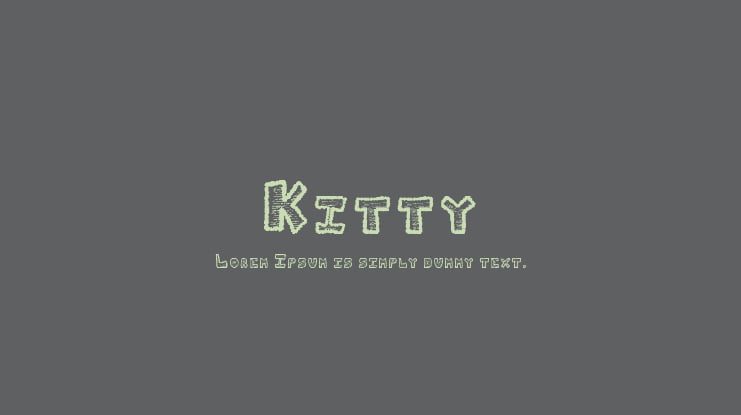 Kitty Font