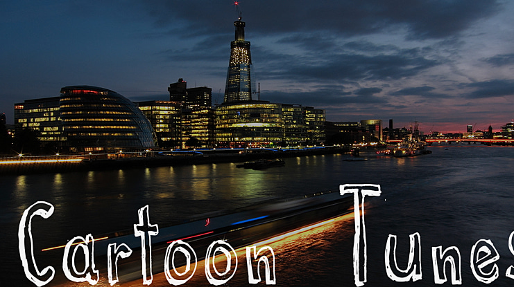 Cartoon  Tunes Font Family