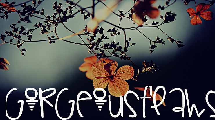 GorgeousFlaws Font