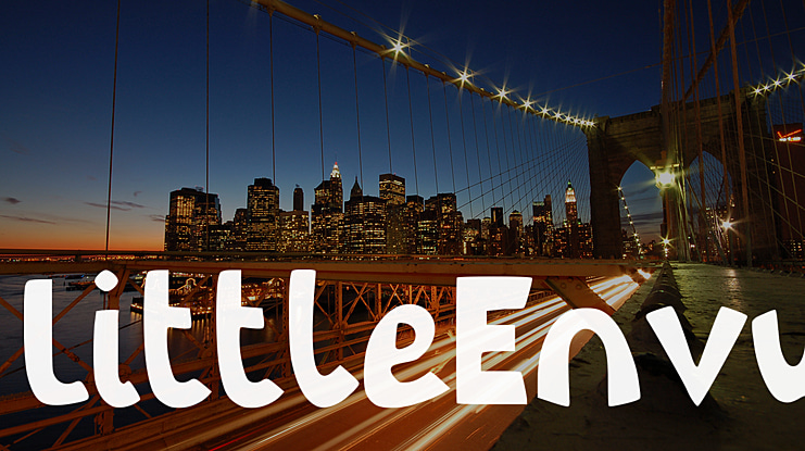 LittleEnvy Font