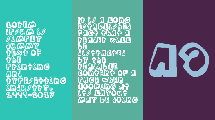 woodcutter Summer Shadows Font