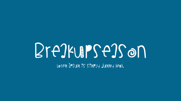 BreakupSeason Font