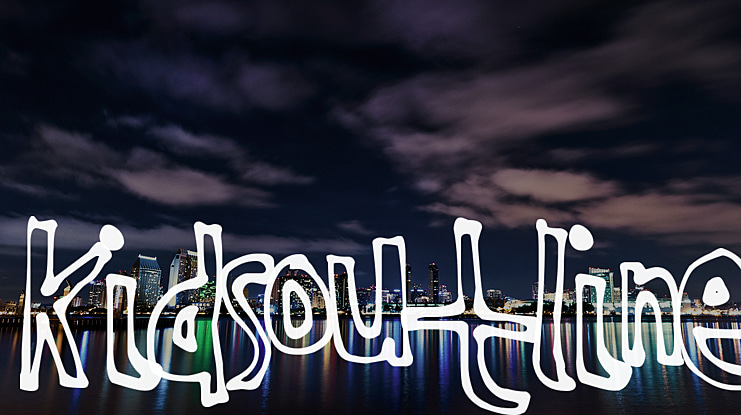 KidsOutline Font