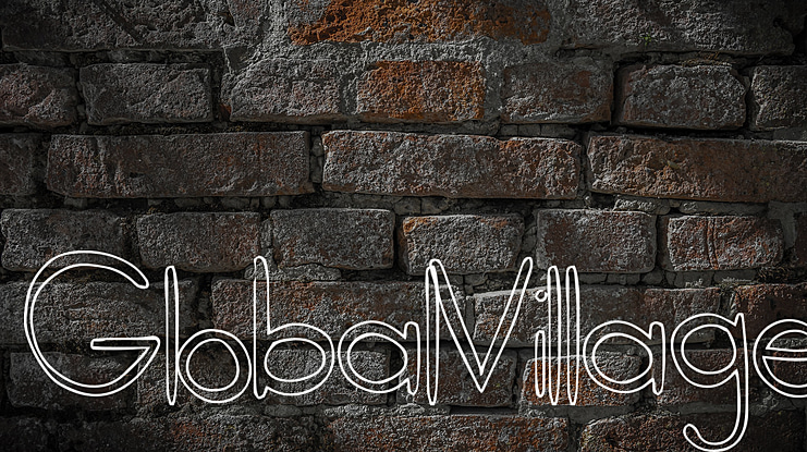 GlobalVillage Font