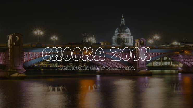 Chooka Zoon Font