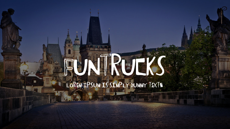 FunTrucks Font