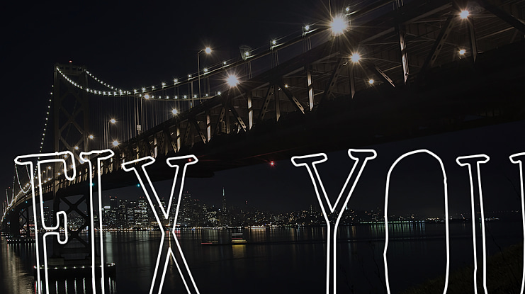 Fix You Font