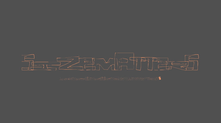 SizeMatters Font