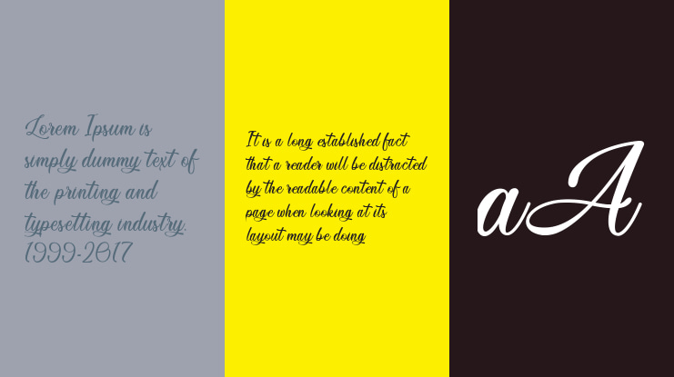 Vesta Night - Personal Use Font