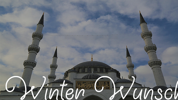 Winter Wunsch Font