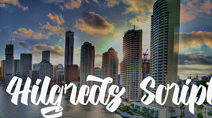 Hilgreds Script Font