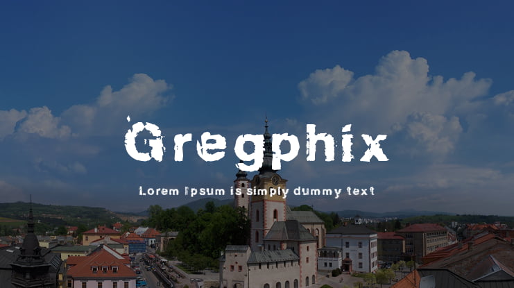 Gregphix Font