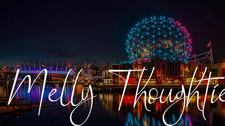 Melly Thoughtie Font