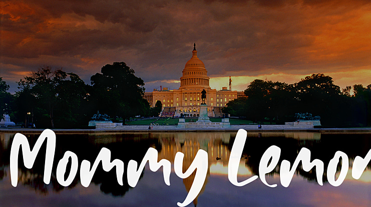 Mommy Lemon Font