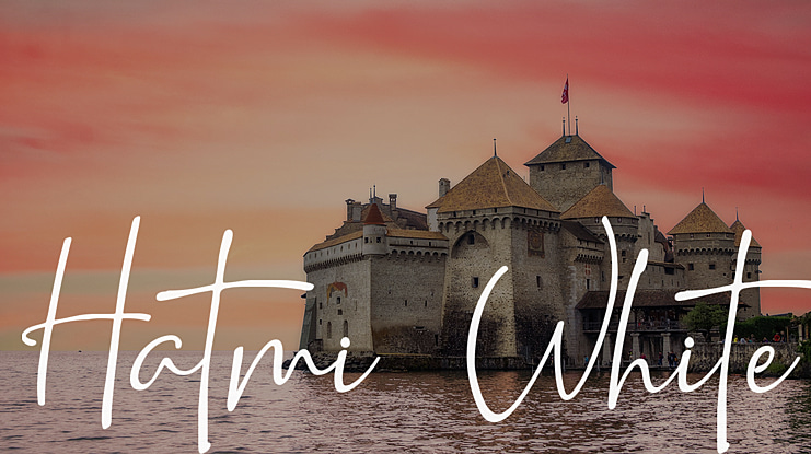 Hatmi White Font
