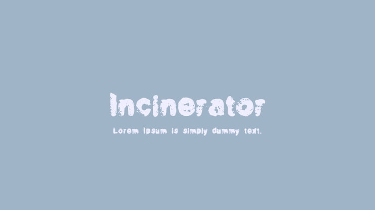 Incinerator Font