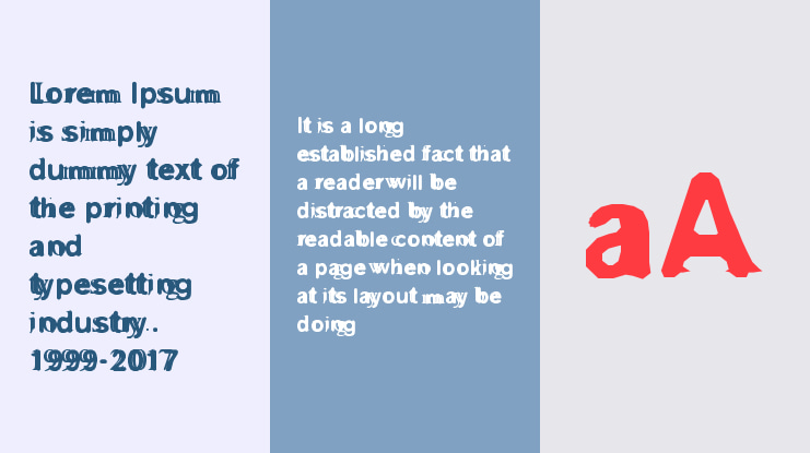 Gross Akzident Fucked Font