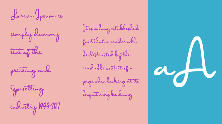 Diamant handwriting Font