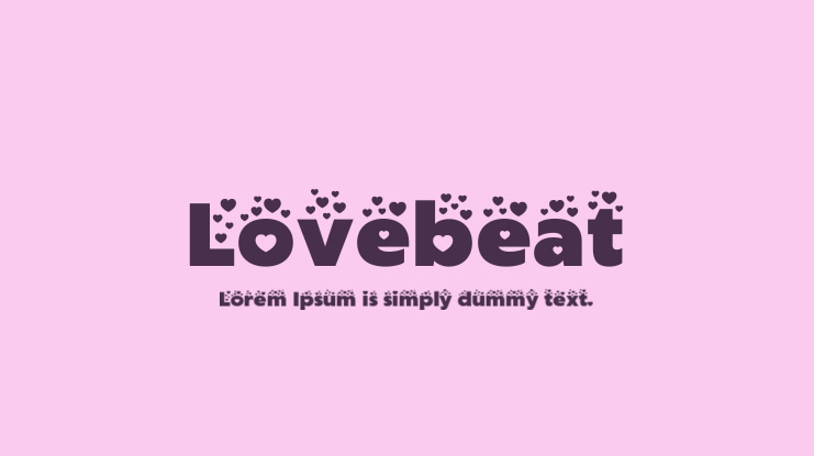 Lovebeat Font