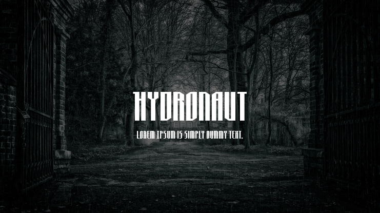 Hydronaut Font Family