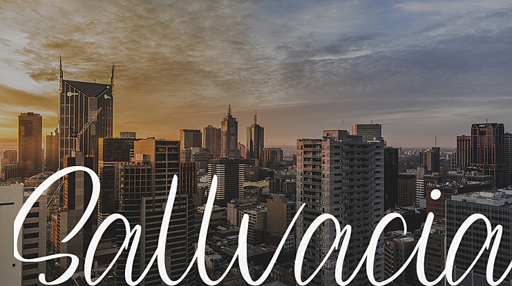 Sallvacia Font