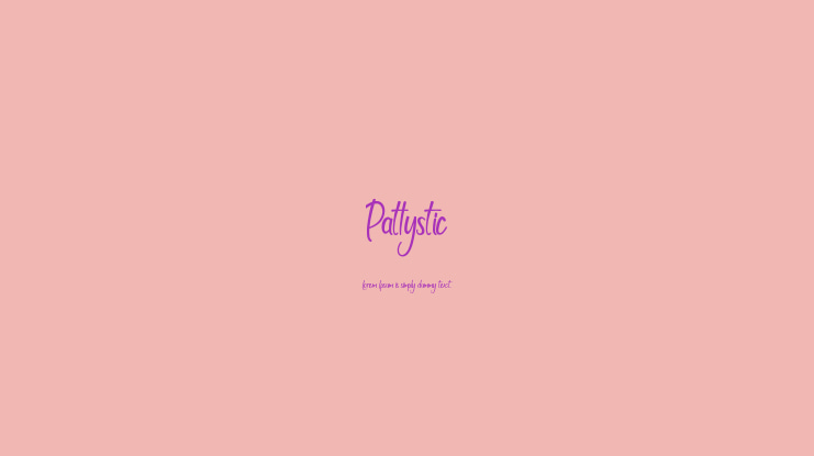 Patlystic Font