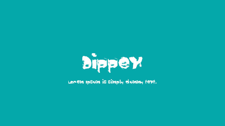 Dippex Font