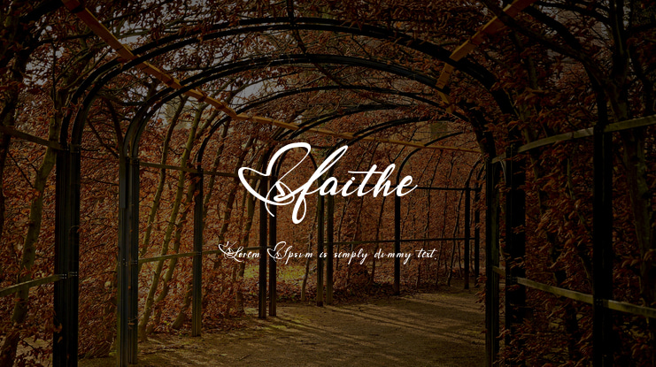 Faithe Font
