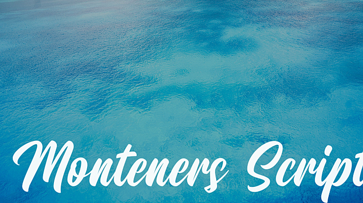 Monteners Script Font
