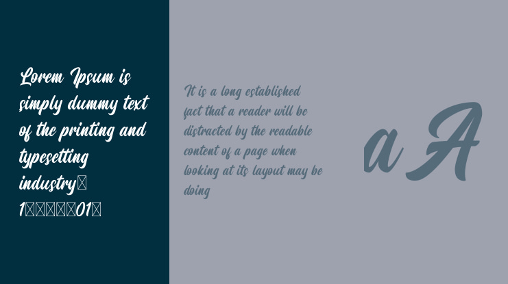 Monteners Script Font