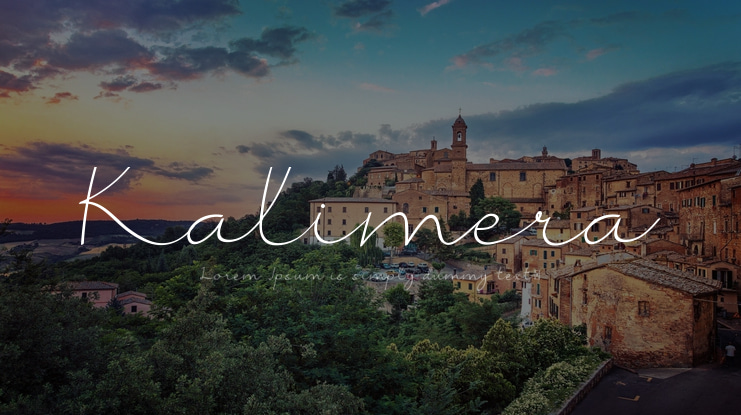 Kalimera Font Family