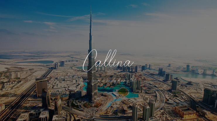 Callina Font