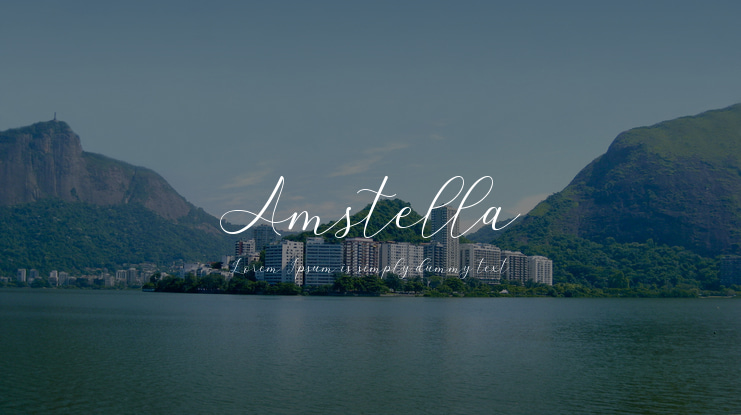 Amstella Font
