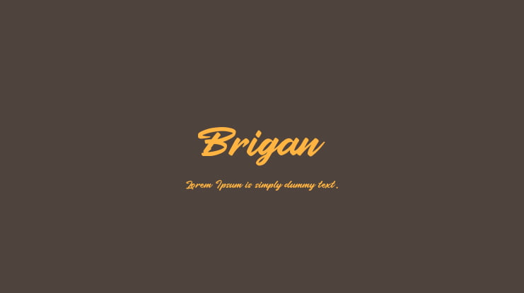 Brigan Font