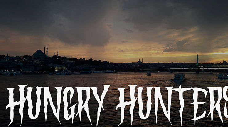 Hungry Hunters Font