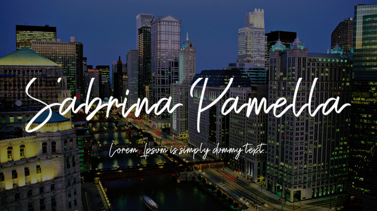 Sabrina Pamella Font
