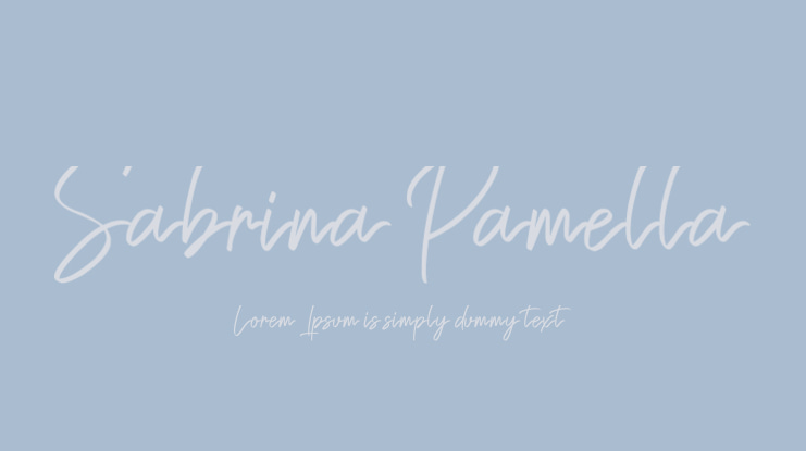 Sabrina Pamella Font
