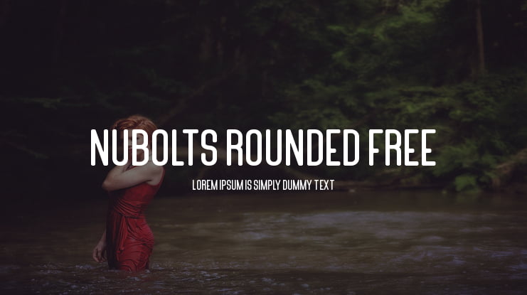 Nubolts Rounded Free Font