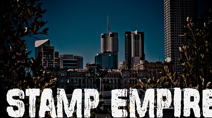 Stamp Empire Font