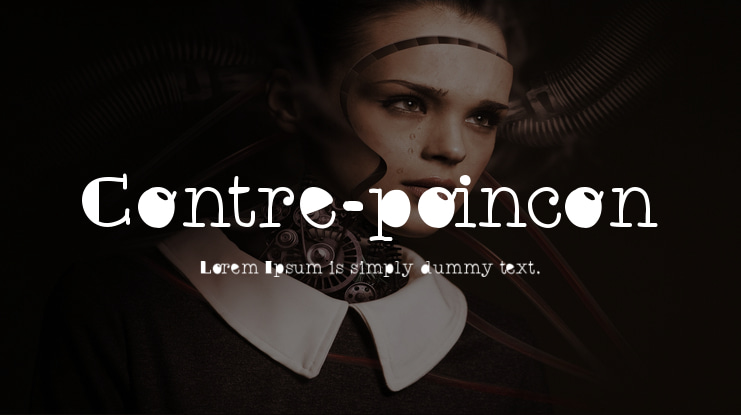 Contre-poincon Font