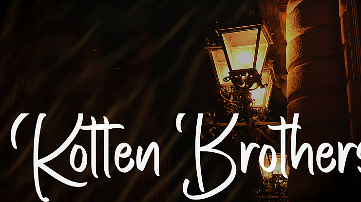 Rotten Brothers Font