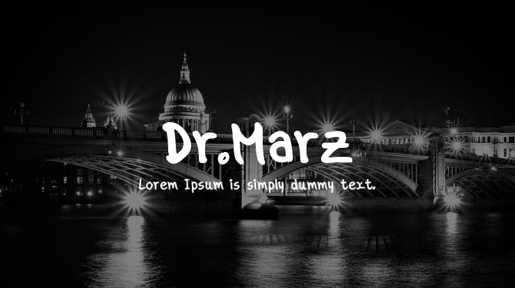 Dr.Marz Font Family