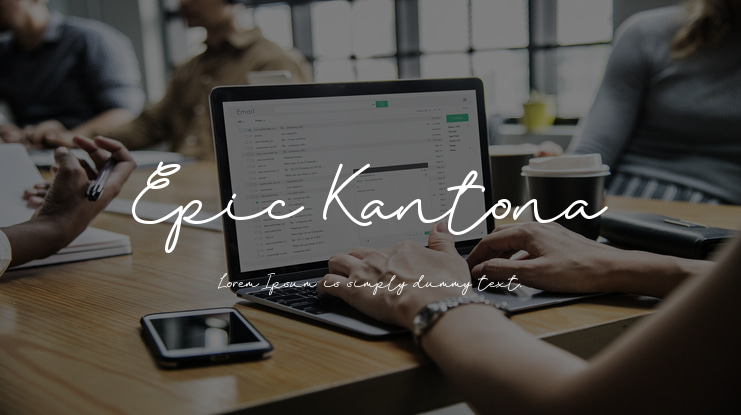 Epic Kantona Font