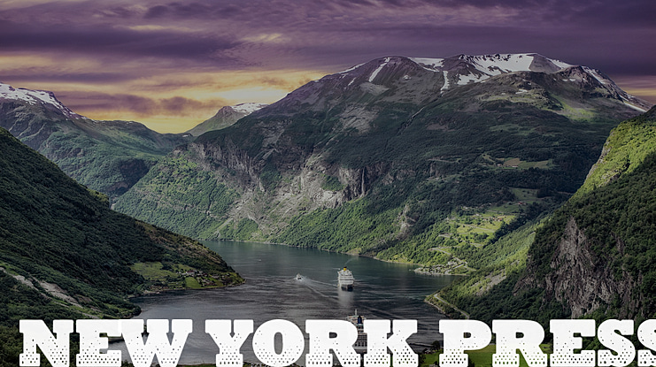New York Press Font
