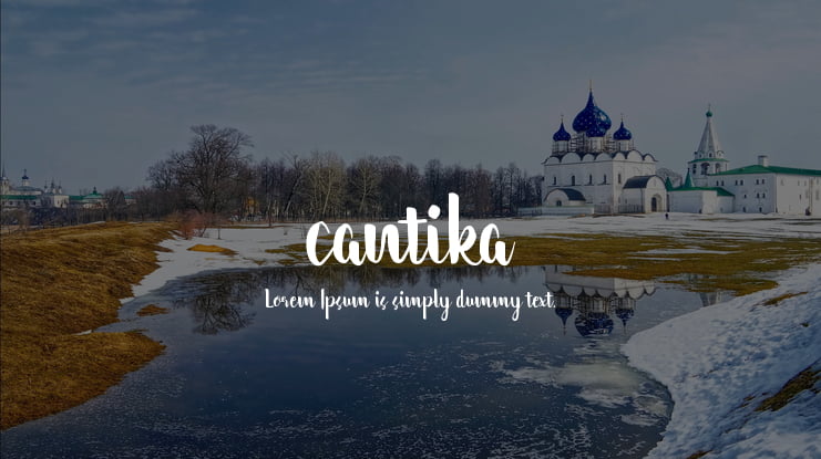 cantika Font