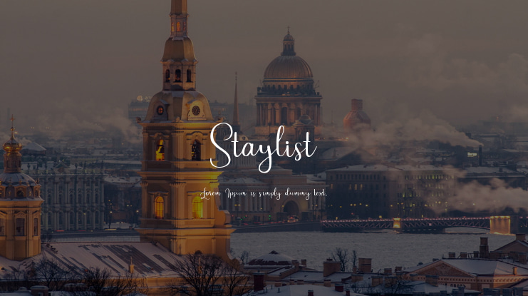 Staylist Font