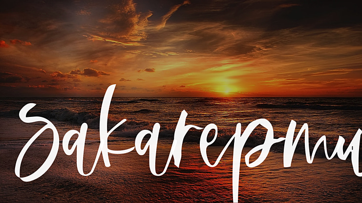 Sakarepmu Font
