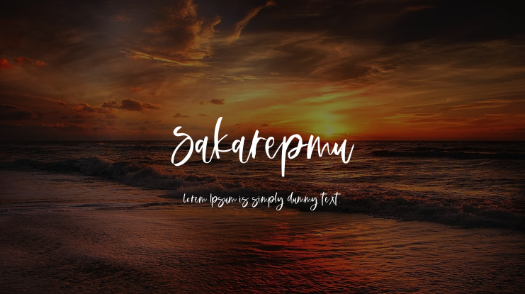 Sakarepmu Font