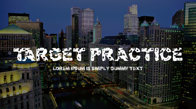 Target Practice Font